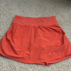 lululemon athletica Coral Performance Skort
